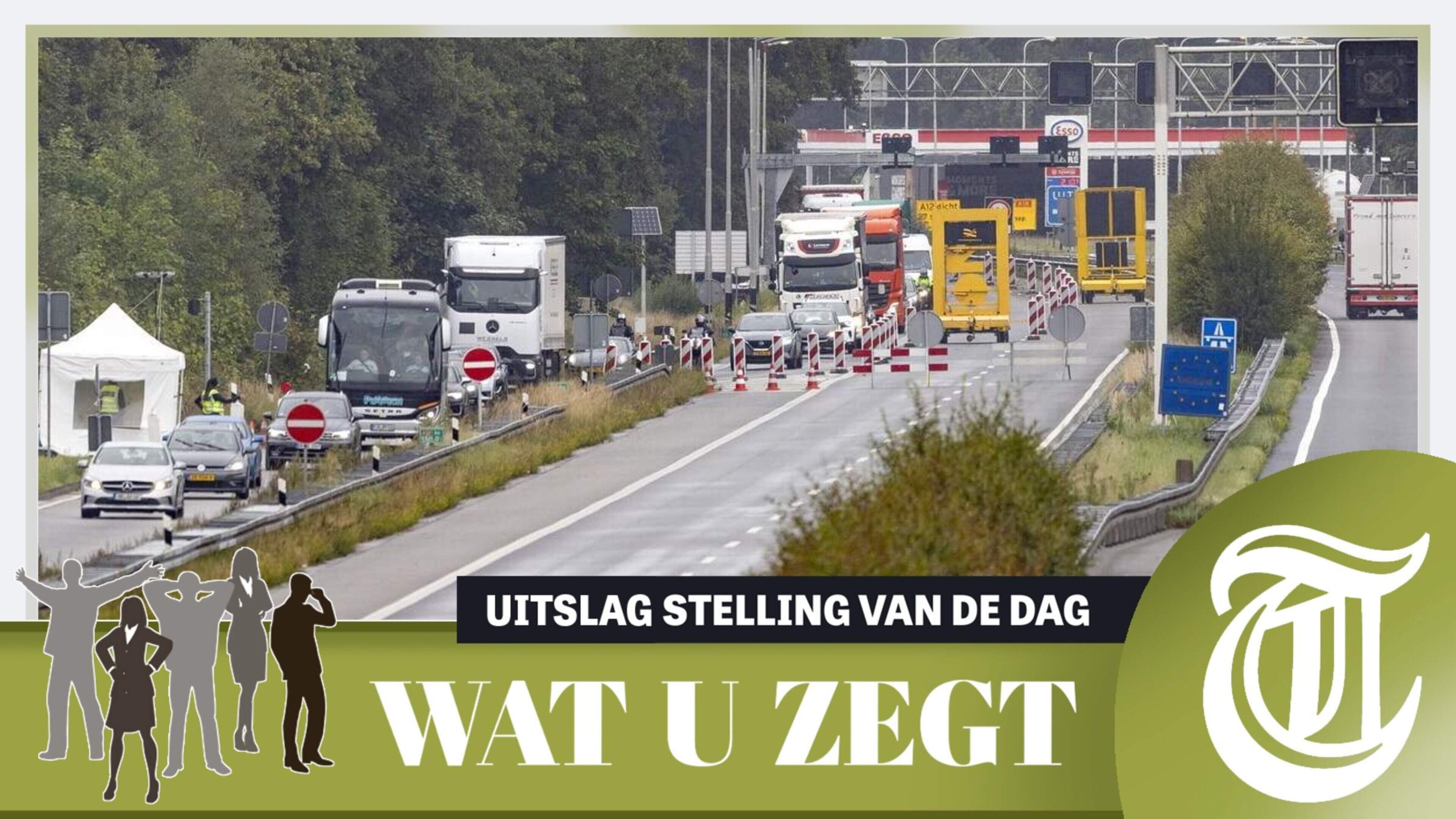 Lezers De Telegraaf: Grenscontroles noodzakelijk, onoplettende automobilist is het probleem